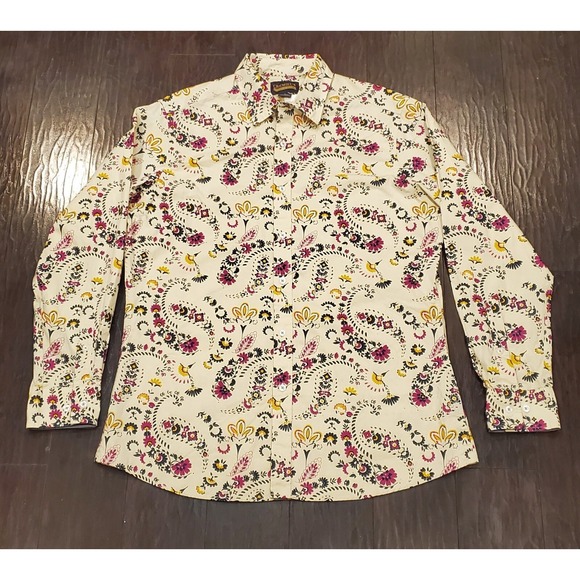 Daniel Cremieux Other - Cremieux Men's Shirt Large Long Sleeve Button Down Floral Print Multi-color NWT